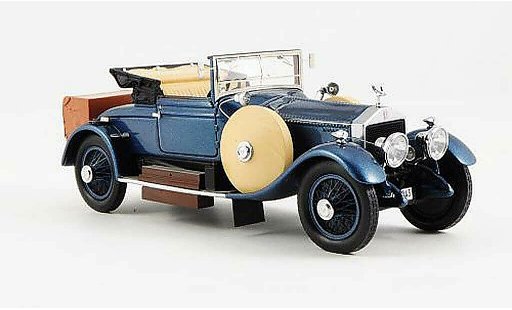Rolls Royce Silver Ghost Doctor's Coupe 1/43 Neo Dansk (49RE) bleu RHD ouvertes capote 1920 miniature