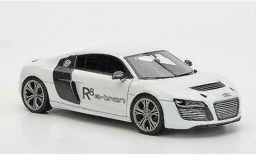 Audi R8 concept 1/43 Look Smart e-tron blanche/carbonoptik miniature