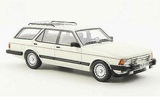 Ford Granada Turnier 1/43 Neo MK II 2.8 Injection blanche limit&Atilde;&copy;e Auflage 300 1984 miniature