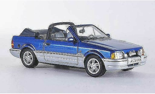 Ford Escort Cabriolet 1/43 Neo MkIV bleu/grise limit&Atilde;&copy;e Auflage 300 1986 miniature