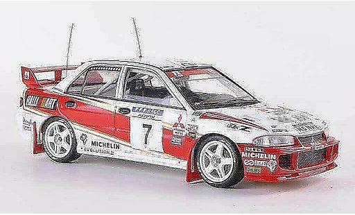 Mitsubishi Lancer Evolution III 1/43 HPI No.7 RalliArt T.Makinen / J.Repo Rally Catalunya 1996 miniature
