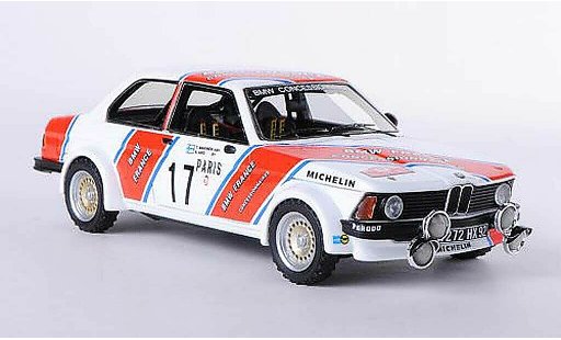 Bmw 320 rallye 1/43 Neo E21 i (E21) No.17 France T.Mekinen / A.Aho Rally Monte Carlo 1980 miniature