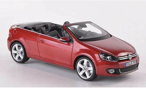 Volkswagen Golf Cabriolet 1/43 Schuco Cabrio rouge miniature