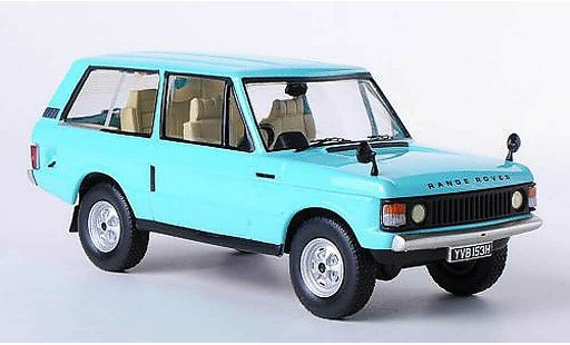Land Rover Range Rover Classic 1/43 IXO 3.5 bleu RHD 3-Turer 1970 miniature