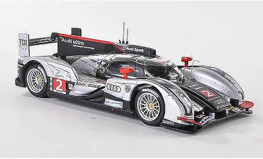 Audi R18 tdi 1/43 IXO 2011 No.2 24h Le Mans M.Fassler/A.Lotterer/B.Treluyer miniature