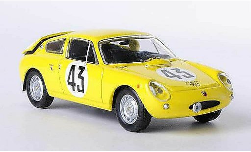 Simca 1300 Abarth 1/43 IXO No.43 C.Dubois / G.Harris 24h Le Mans 1962 miniature