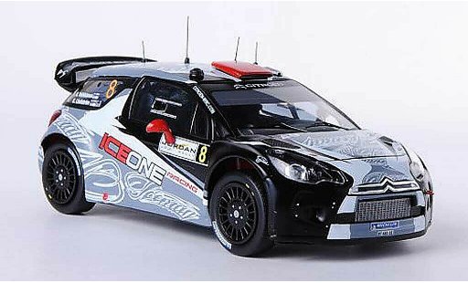 DS Automobiles DS3 WRC 2011 1/43 IXO No.8 Ice One Racing K.Raikkonen / K.Lindstrom Rally Jordanien miniature