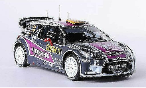 DS Automobiles DS3 WRC 2011 1/43 IXO No.14 van Merksteijn International P.Van Merksteijn / E.Mombaerts Rally Allemagne miniature