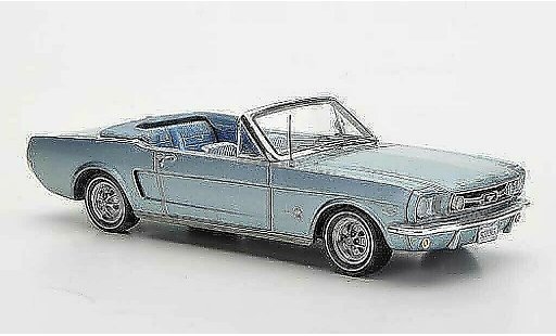 Ford Mustang Convertible 1/43 Spark Cabriolet bleu Sondermodell MCW L.E. 300 miniature