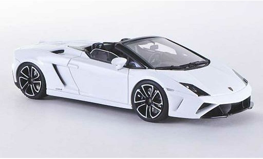 Lamborghini Gallardo LP560-4 LP560-4 1/43 Look Smart Spyder blanche miniature