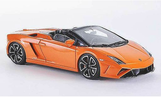 Lamborghini Gallardo LP560-4 LP560-4 1/43 Look Smart 4 Spyder orange miniature