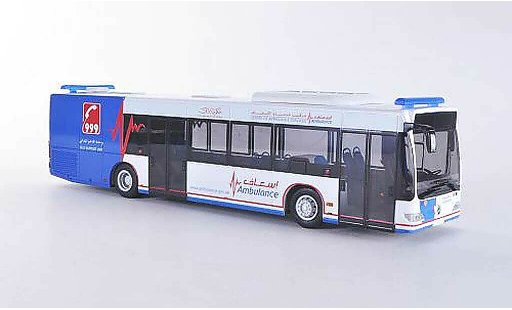 Mercedes Citaro Base 1/43 Rietze E4 Centre of Ambulance Services - Ambulance Dubai (UAE) miniature