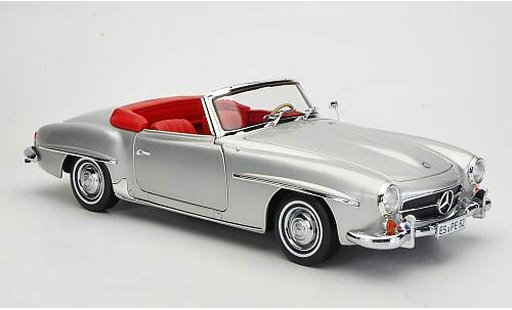 Mercedes 190 Base 1/18 Norev (W121 BII) grise miniature