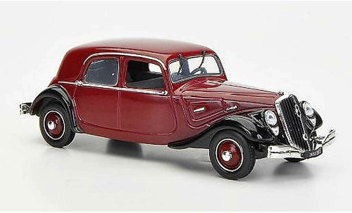Citroen Traction 22 1/43 Nostalgie Berline rouge/noire 1934 miniature
