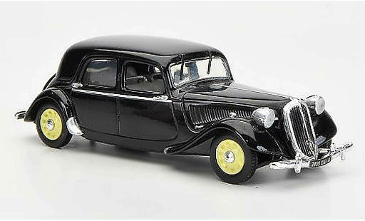 Citroen Traction 15 1/43 Nostalgie Six G noire 1939 miniature