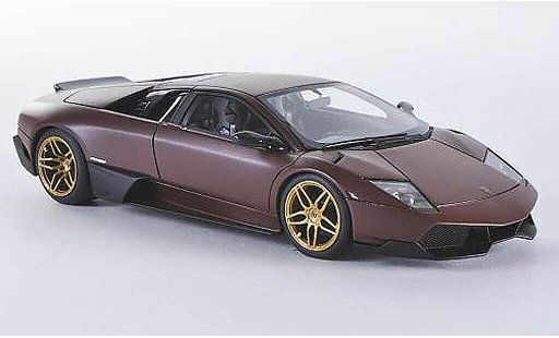 Lamborghini Murcielago LP670-4 1/43 Look Smart SV Fixed Wing matmarron miniature
