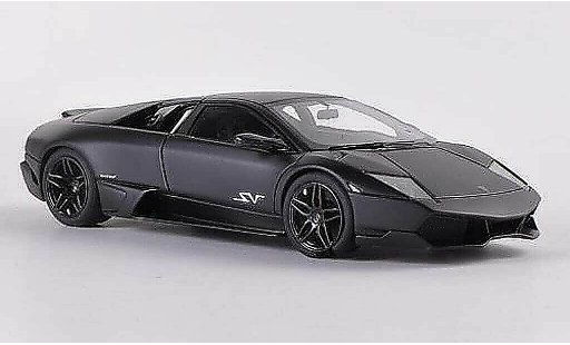 Lamborghini Murcielago LP670 1/43 Look Smart SV Fixed Wing noire miniature
