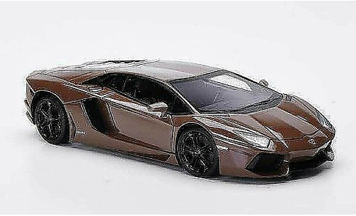 Lamborghini Aventador LP700-4 1/43 FrontiArt marron 2011 miniature