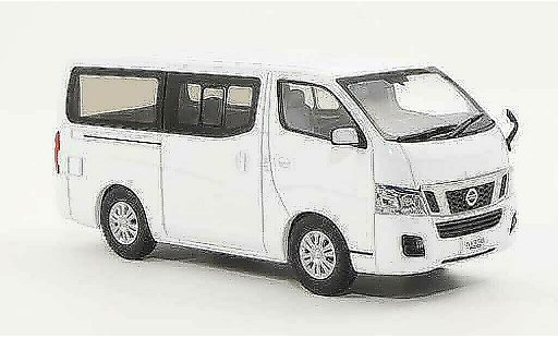 Nissan NV350 Base 1/43 Ebbro Caravan blanche RHD miniature