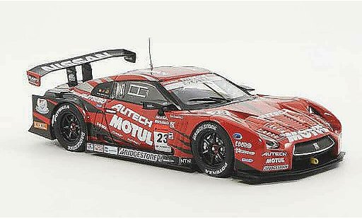 Nissan Skyline R35 1/43 Ebbro GT-R No.23 Motul Autech S.Motoyama / M.Krumm Low Down Force Super GT500 2012 miniature