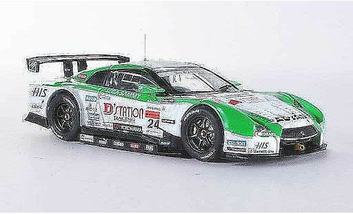 Nissan Skyline R35 1/43 Ebbro GT-R No.24 D station/Advan Low Down Force Super GT500 2012 miniature