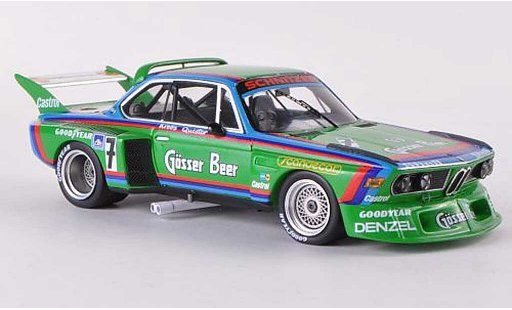 Bmw 3.0 CSL 1/43 Spark No.7 Gosser Bier 1000Km Nurburgring 1976 D.Quester/A.Krebs miniature