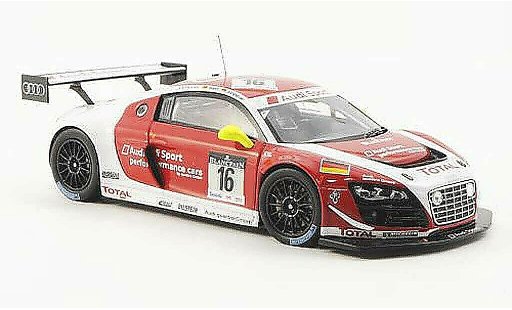 Audi R8 lms 1/43 Spark Ultra No.16 Sport A.Piccini/R.Rast/F.Stippler 24h Spa 2012 miniature