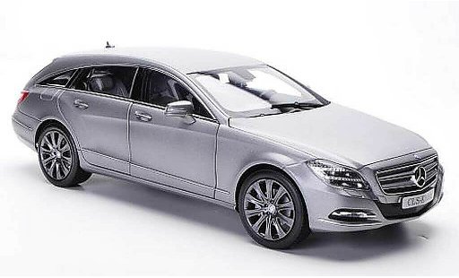 Mercedes Classe CLS Shooting Brake 1/18 Norev (X218) mat grise 2012 miniature