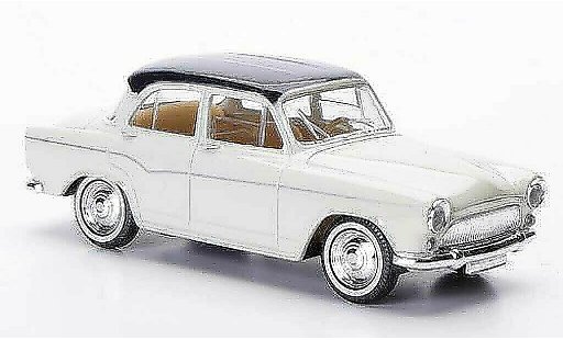 Simca P 60 Base 1/43 Solido beige/bleu 1960 miniature