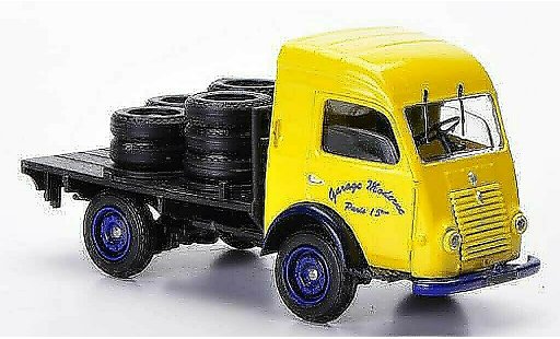 Renault Goelette Base 1/43 Solido Garage Moderne plateau avec Ladegut miniature