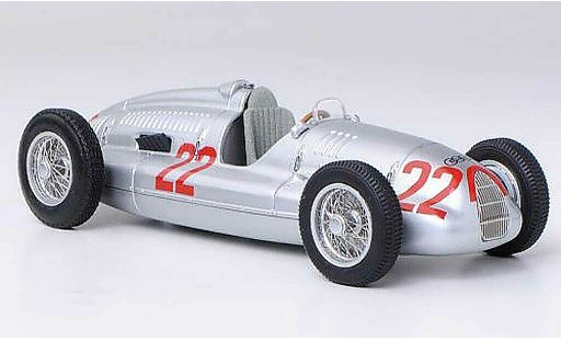 Auto Union Typ D course 1/43 Minichamps No.22 T.Nuvolari GP Italien 1938 miniature