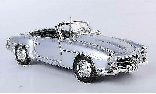 Mercedes 190 Base 1/18 Minichamps (W121) grise 1955 miniature