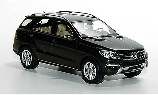 Mercedes Classe M Base 1/43 Minichamps (W166) marron 2011 miniature