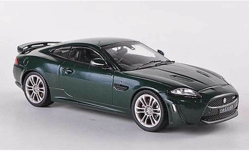 Jaguar XKR S 1/43 IXO verte RHD 2010 miniature