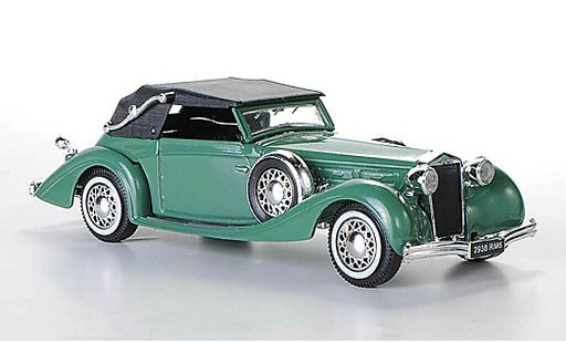 Delage D8-120 Cabriolet 1/43 Solido verte 1939 miniature