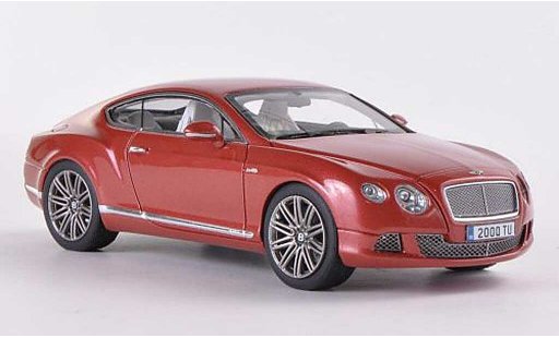 Bentley Continental GT Speed 1/43 Look Smart rouge-marron miniature