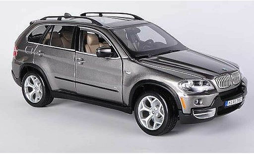 Bmw X5 E53 1/18 Burago grise (1:19) miniature