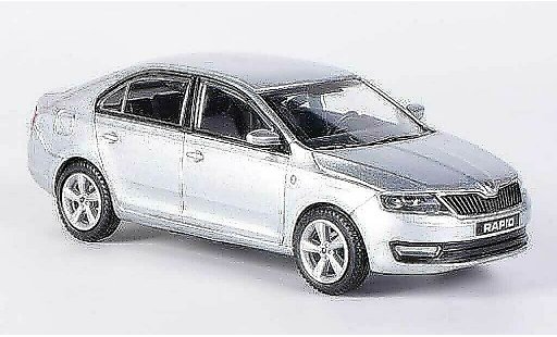 Skoda Rapid Base 1/43 Abrex grisegrise 2012 miniature
