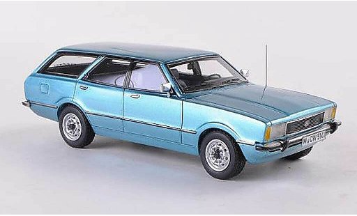 Ford Taunus TC2 1/43 Neo Turnier GL bleue limit&Atilde;&copy;e Auflage 300 pi&Atilde;&uml;ce 1976 miniature