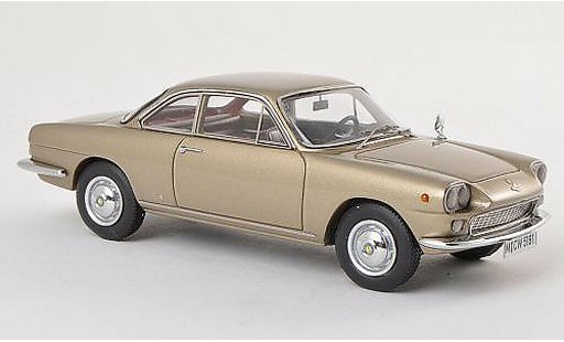 NSU 1500 TS 1/43 Neo Neckar Siata noire-beige limitee edition 300 piece 1963 miniature