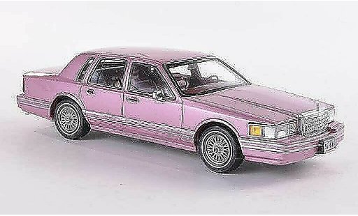 Lincoln Town Car 1990 1/43 American Excellence flieder limit&Atilde;&copy;e Auflage 300 pi&Atilde;&uml;ce miniature