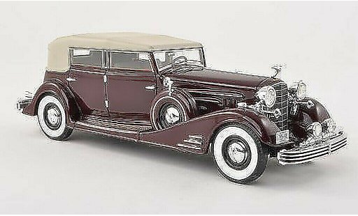 Cadillac Fleetwood Phaeton 1/43 Neo Allweather noire-rouge/noire-beige 1933 miniature