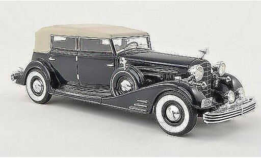 Cadillac Fleetwood Phaeton 1/43 Neo Allweather Pheaton noire-bleu limitee edition 300 piece 1933 miniature