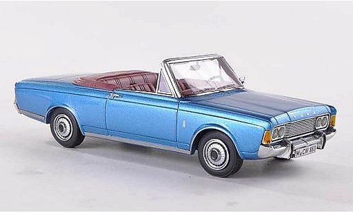 Ford Taunus 17M P7 1/43 Neo (P7b) 26M Cabriolet Deutsch bleue limit&Atilde;&copy;e Auflage 300 pi&Atilde;&uml;ce miniature