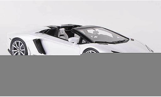 Lamborghini Aventador Roadster 1/43 Look Smart LP700-4 blanche miniature