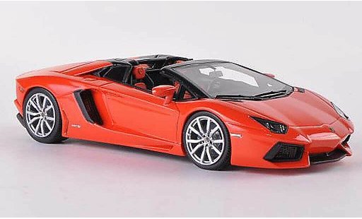Lamborghini Aventador Roadster 1/43 Look Smart LP700-4 orange miniature