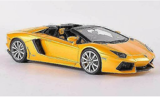 Lamborghini Aventador LP700-4 1/43 Look Smart Roadster met.jaune miniature