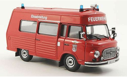 Barkas B 1000 pompiers 1/43 IST Models SMH-3 Salzwedel 1984 miniature