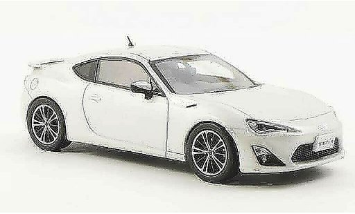 Toyota 86 2012 1/43 J Collection GT limit&Atilde;&copy;e blanche miniature