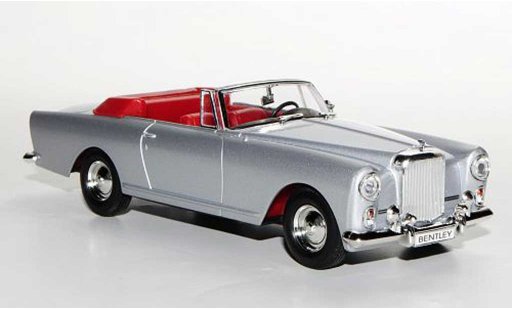 Bentley Continental cabriolet 1/43 Yat Ming S2 DHC Park Ward grise LHD miniature